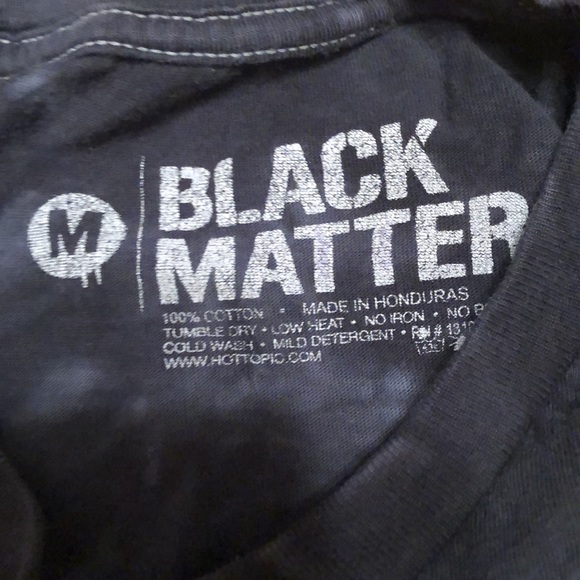 Mens Black Matter Normal is Boring Tie Dye Tshirt - Picture 2 of 3